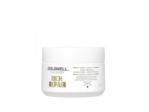 GOLDWELL Atkuriamoji Kaukė Goldwell DualSenses Rich Repair 200ml GOLDWELL Atkuriamoji Kaukė Goldwell DualSenses Rich Repair 200ml